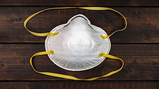 How long will a paper face dust mask last before I should change it?