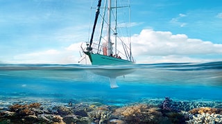 Why does my antifouling sometimes go green, especially at the waterline?