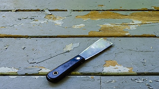 How do I remove aged finishes?