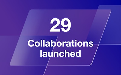 29 Collaborations launched 
