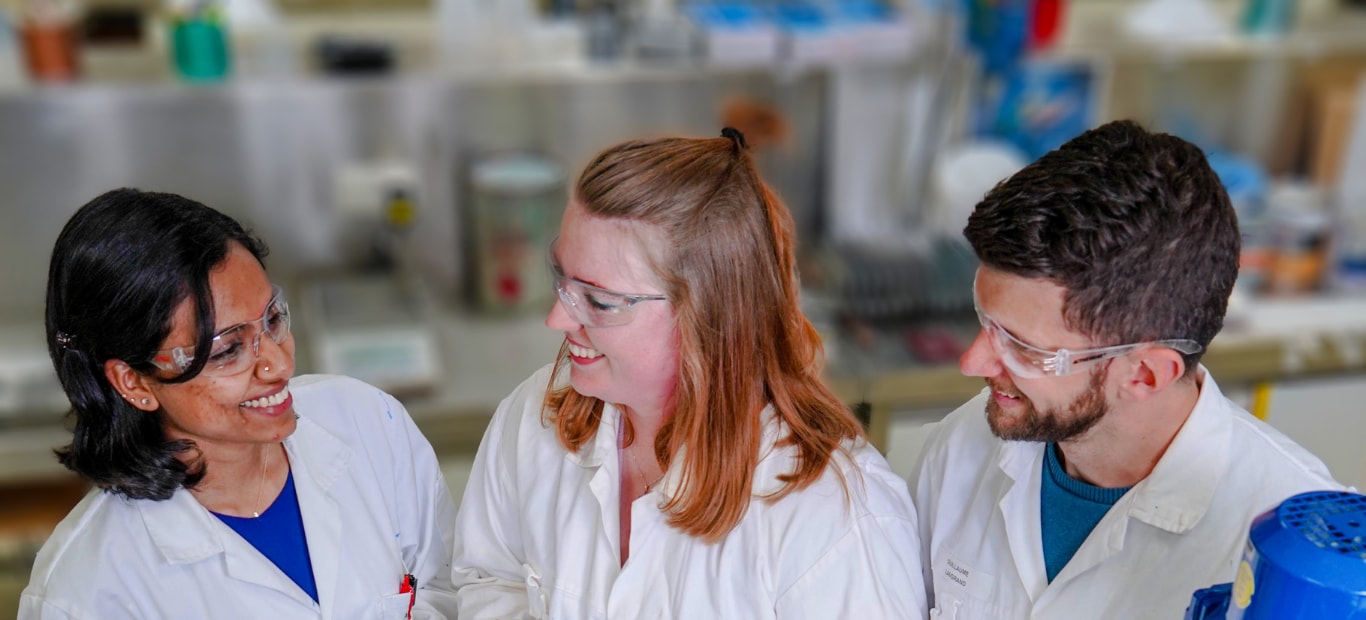 Employees in research and development