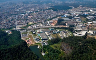 Maua brazil site with solar panels