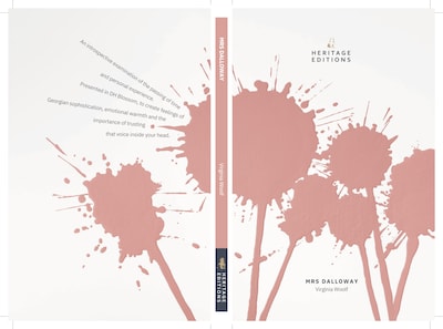 heritage book cover - Mrs dalloway