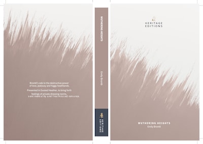 heritage book cover - Wuthering heights