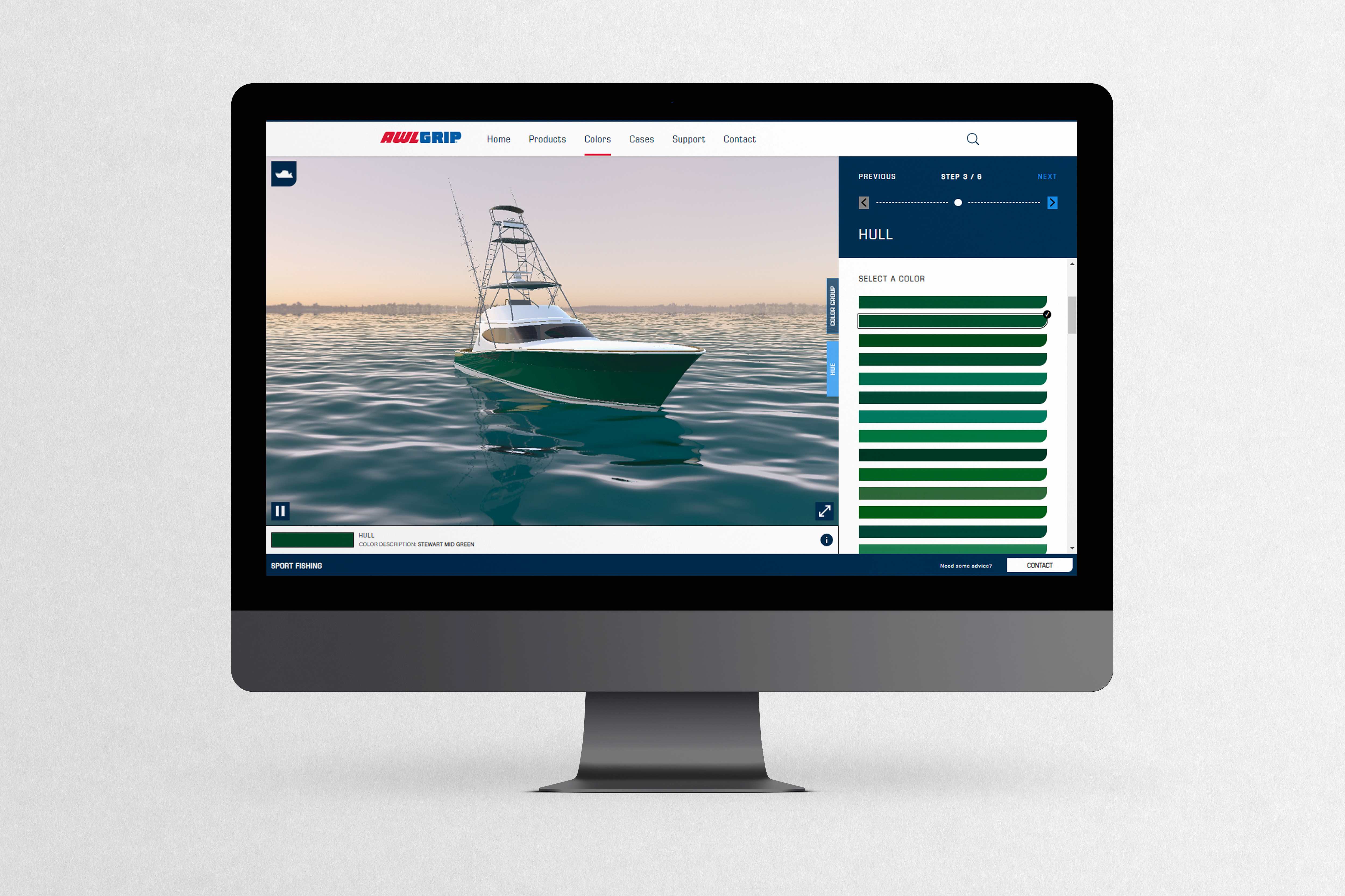 Yacht Coatings dives into a 3D world of color visualization