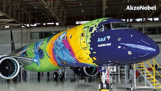 AkzoNobel gives South America’s most colorful airplane its wings
