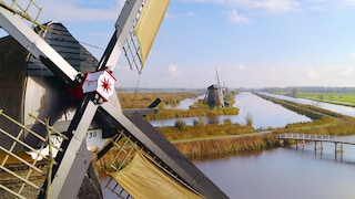 AkzoNobels verf beschermt de toekomst van historische molens Kinderdijk 
