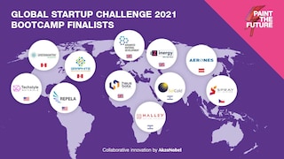 World’s brightest startups join AkzoNobel’s Paint the Future bootcamp