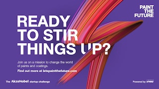 Let’s paint the future together – the AkzoNobel startup challenge begins