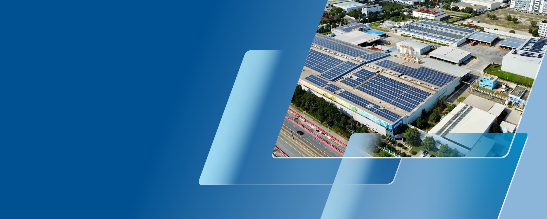 Solar panels on decorative site shanghai 