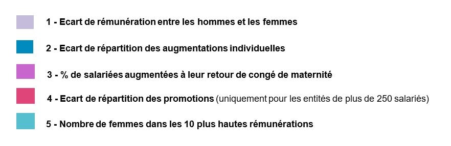 Index de l’égalité entre les Femmes et les Hommes 2023