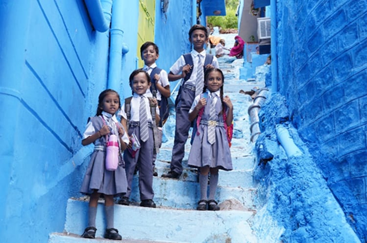 AkzoNobel gibt Jodhpur eine blaue Verwandlung