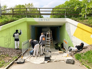 10-års jubileum för partnerskapet mellan AkzoNobel och Sätt färg på Göteborg