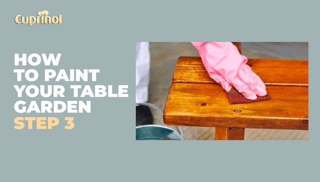 Give your table a quick sand