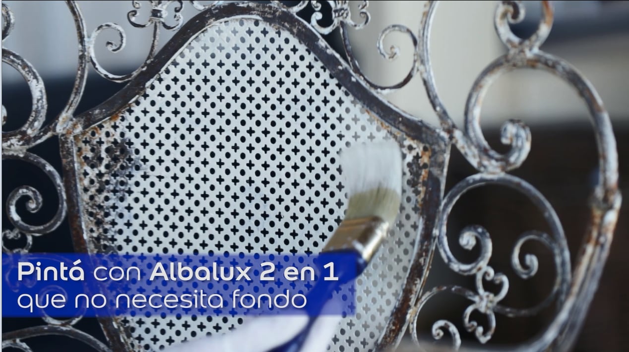 Sillas jardin tutorial