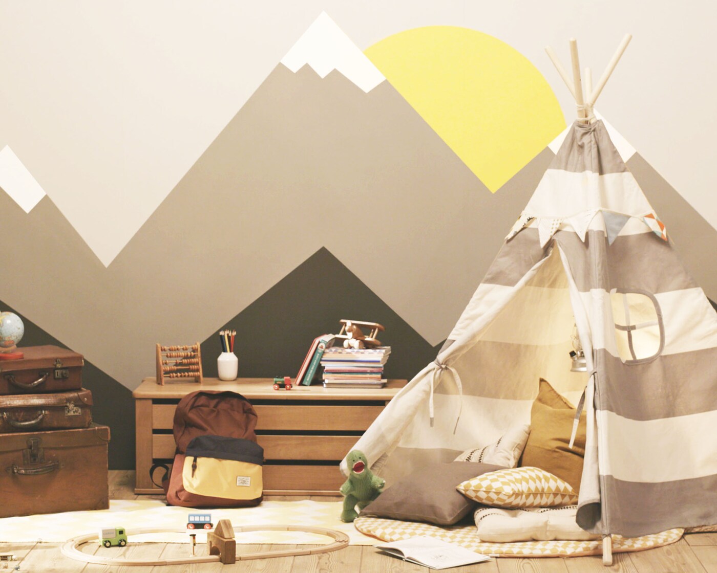 Descubrí qué fácil es crear un dormitorio para tu hijo con temática de aventuras