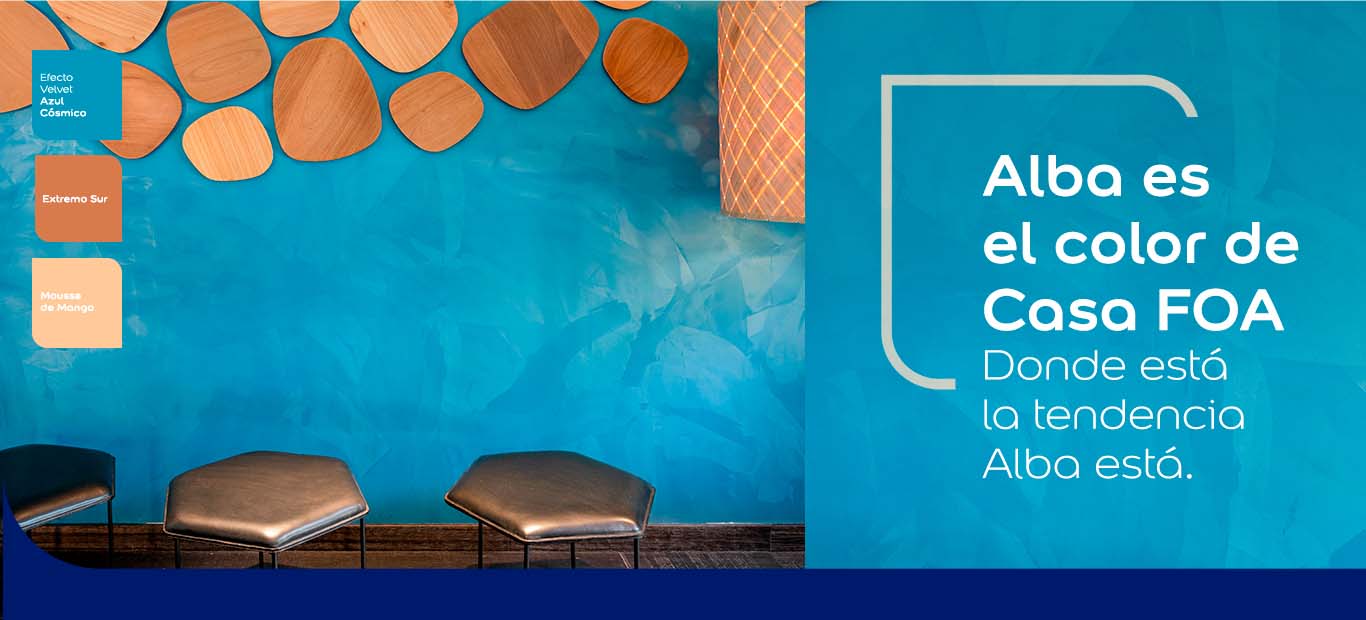 CASAFOA Alba ambiente azul