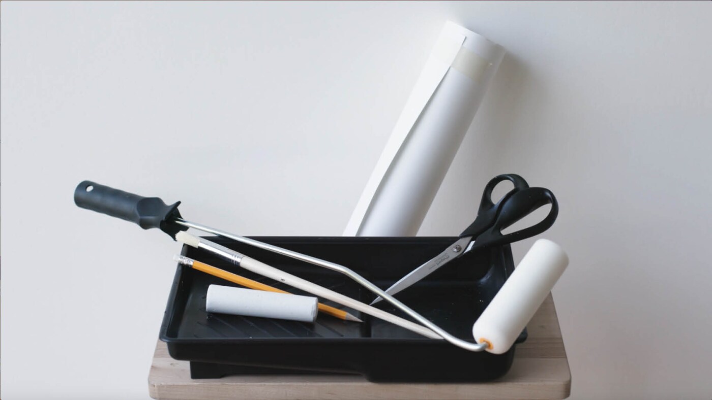 Tous les outils dont vous avez besoin pour peindre un motif ovale