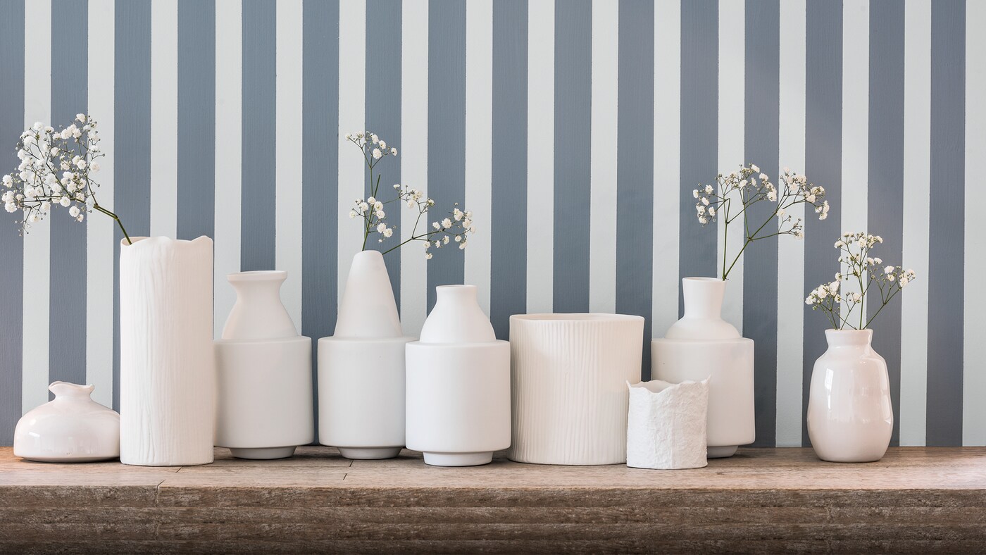 Créez des motifs graphiques avec des murs bicolores.