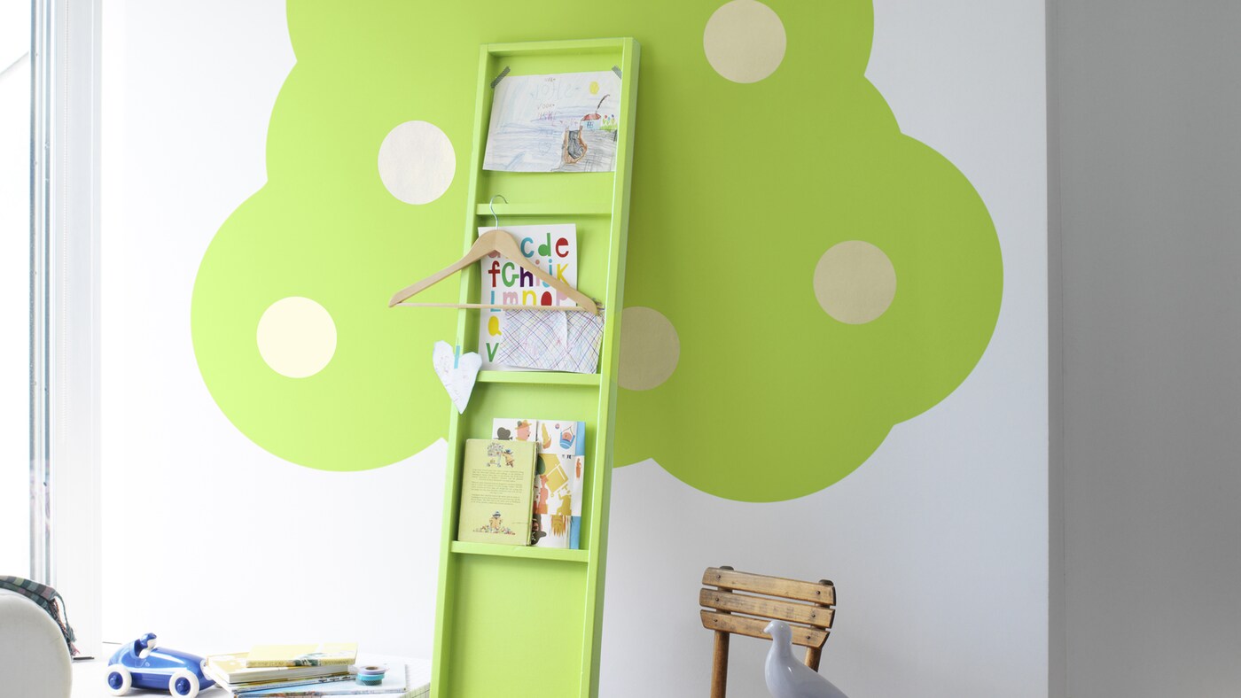 Utilisez les cercles pour créer un arbre dans la chambre de votre enfant