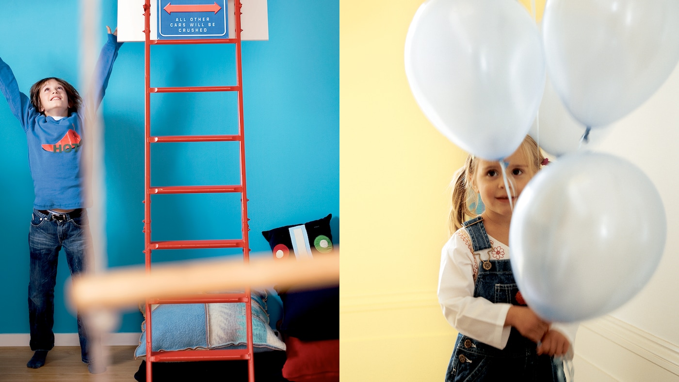 Utiliser des couleurs chaudes telles que les jaunes ensoleillés aura un effet stimulant sur l'humeur de vos enfants.