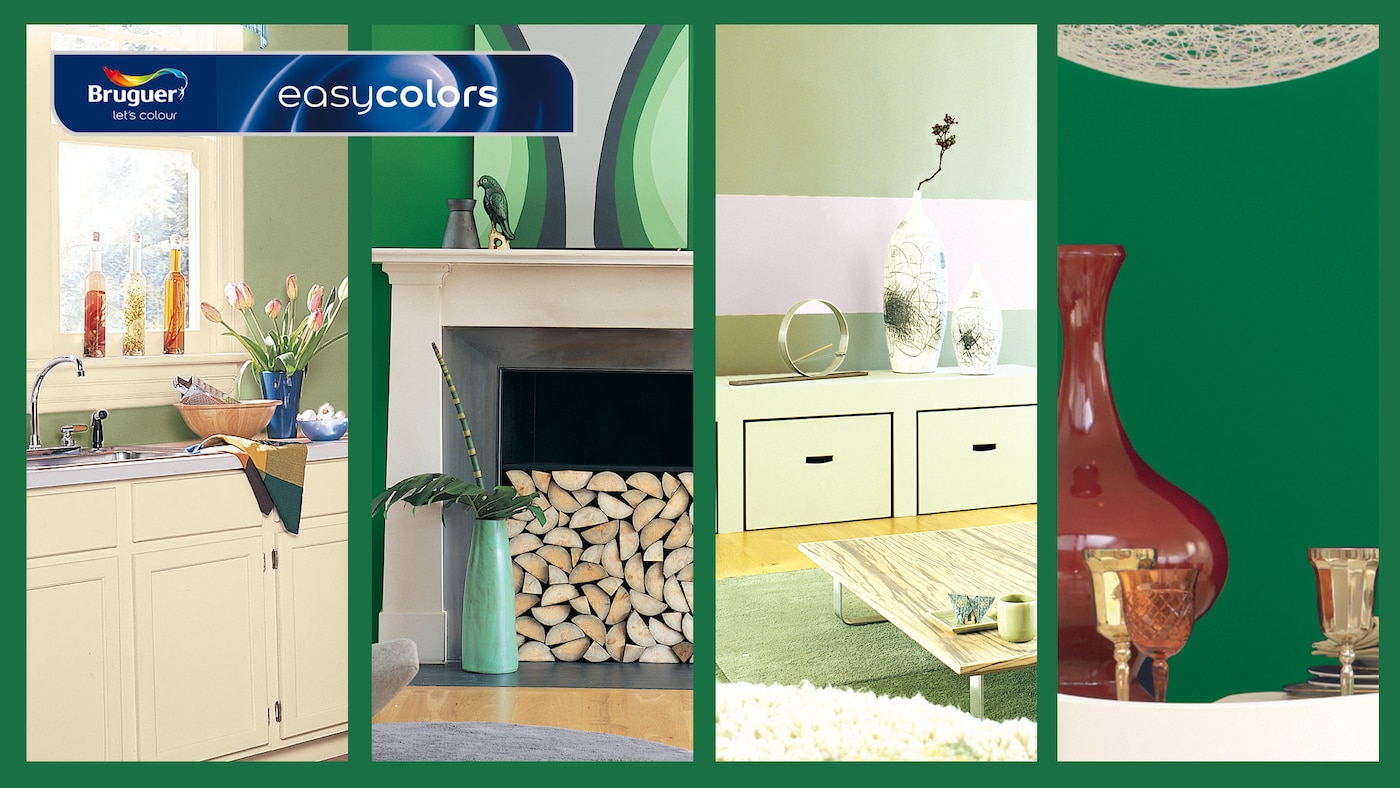Collage easycolors verdes
