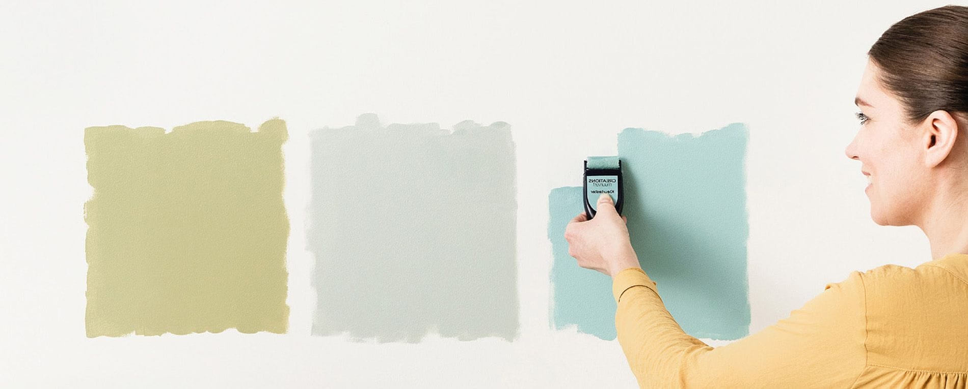 Prueba el color en tu pared antes de pintar