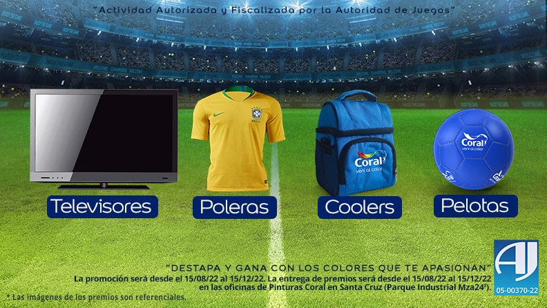 Destapa y gana con los colores que te apasionan - premiada