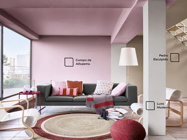 Tonos Rosados: cree un aspecto sofisticado para su salón 