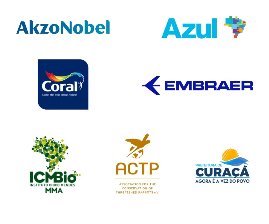 Agradecimentos especiais | AkzoNobel, Azul, Coral, Embraer, ICMBio, ACTP, Curaçá.