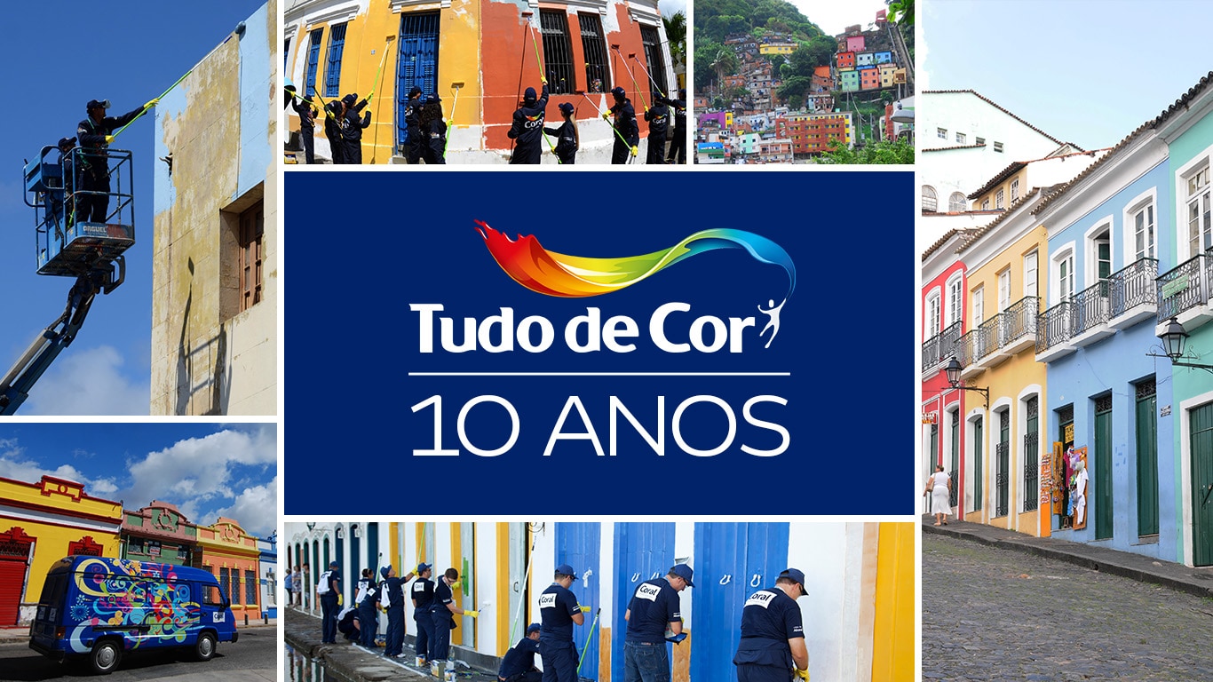 10 anos do movimento tudo de Cor Coral. 