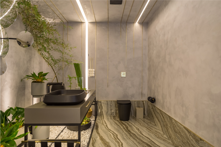 Casacor Goiania - Lavabo Invernal por Rubya Zottele