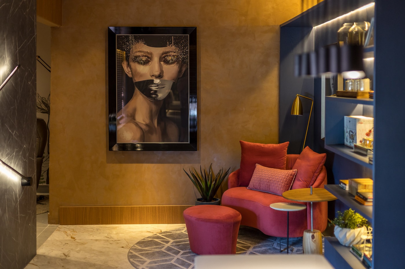 Segunda imagem do Home Office pelas Arquitetas: Mirella Procópio 