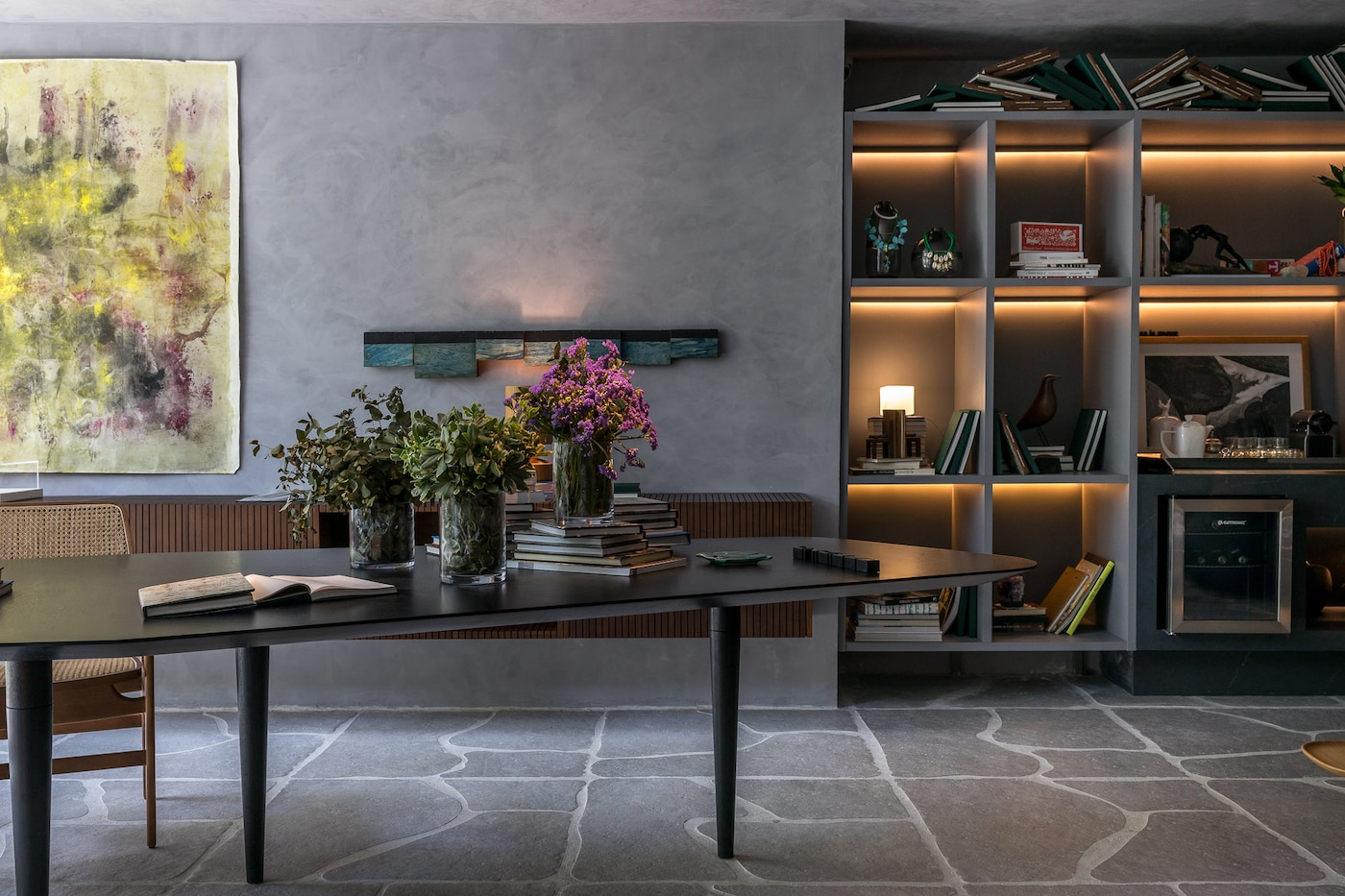 Segunda imagem do Estúdio Pedra pelas Arquitetas: Gracita Lopes e Sheila Lopes 