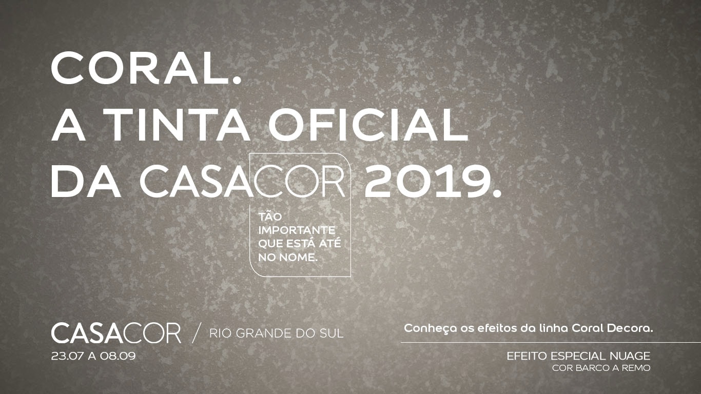 CORAL | CasaCor 2019 - Rio Grande do Sul