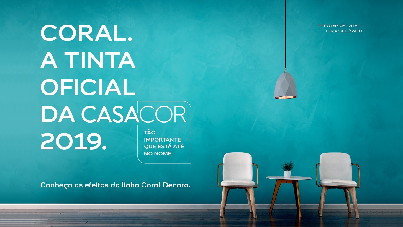 CASACOR 2019 | Coral A Tinta Oficial. 