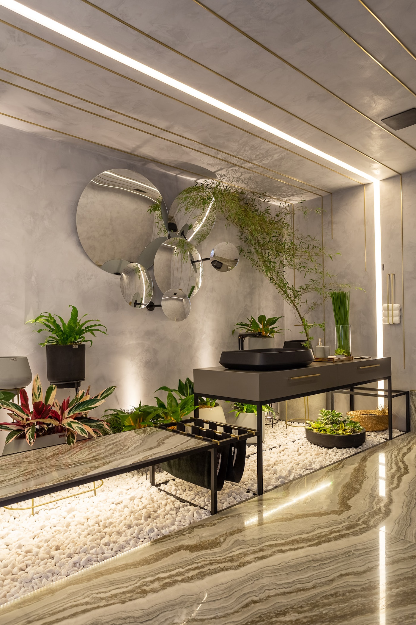 Segunda imagem Lavabo Invernal por Rubya Zottele