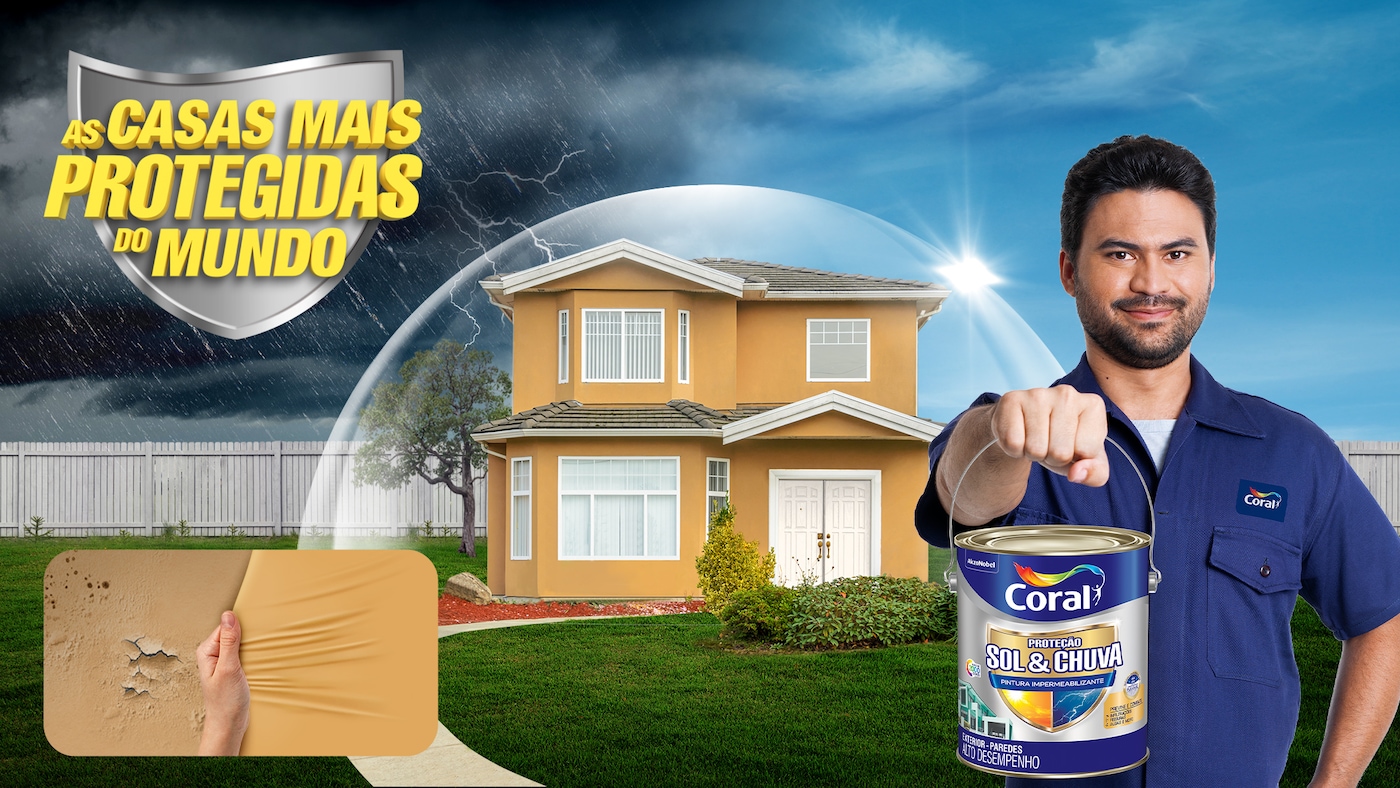 As casa mais protegidas do mundo | Coral Proteção Sol & Chuva 