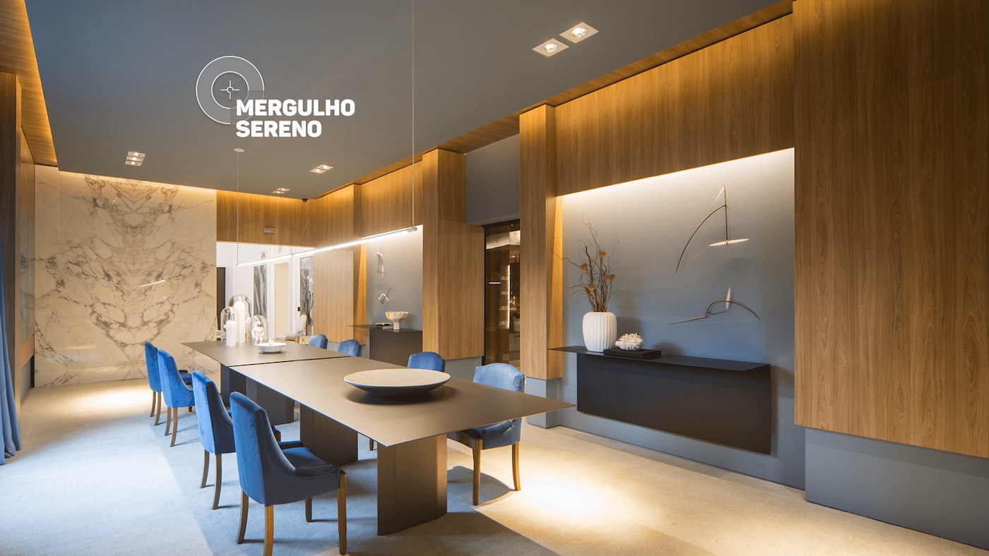 Sala de Jantar por Toninho Noronha | Mergulho Sereno.