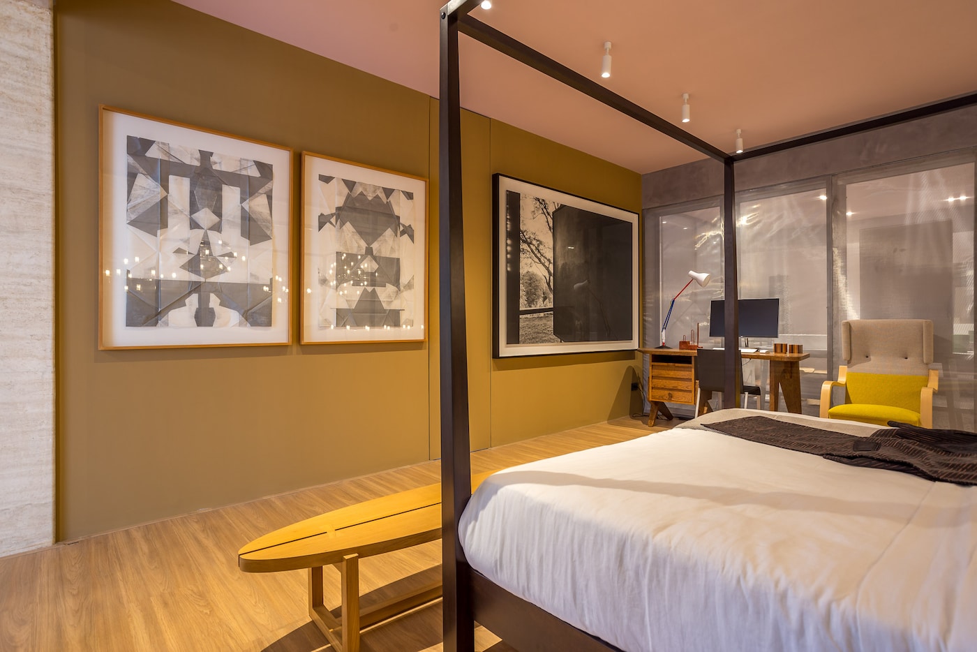 Quarto decorado com cor que aquece | Tintas Coral.