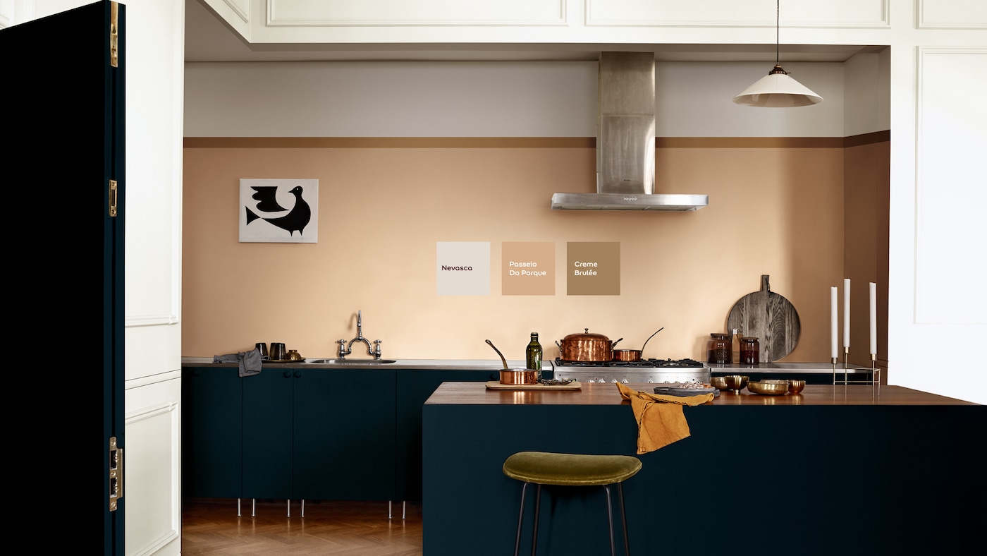 A cozinha simples e sofisticada | Tintas Coral.