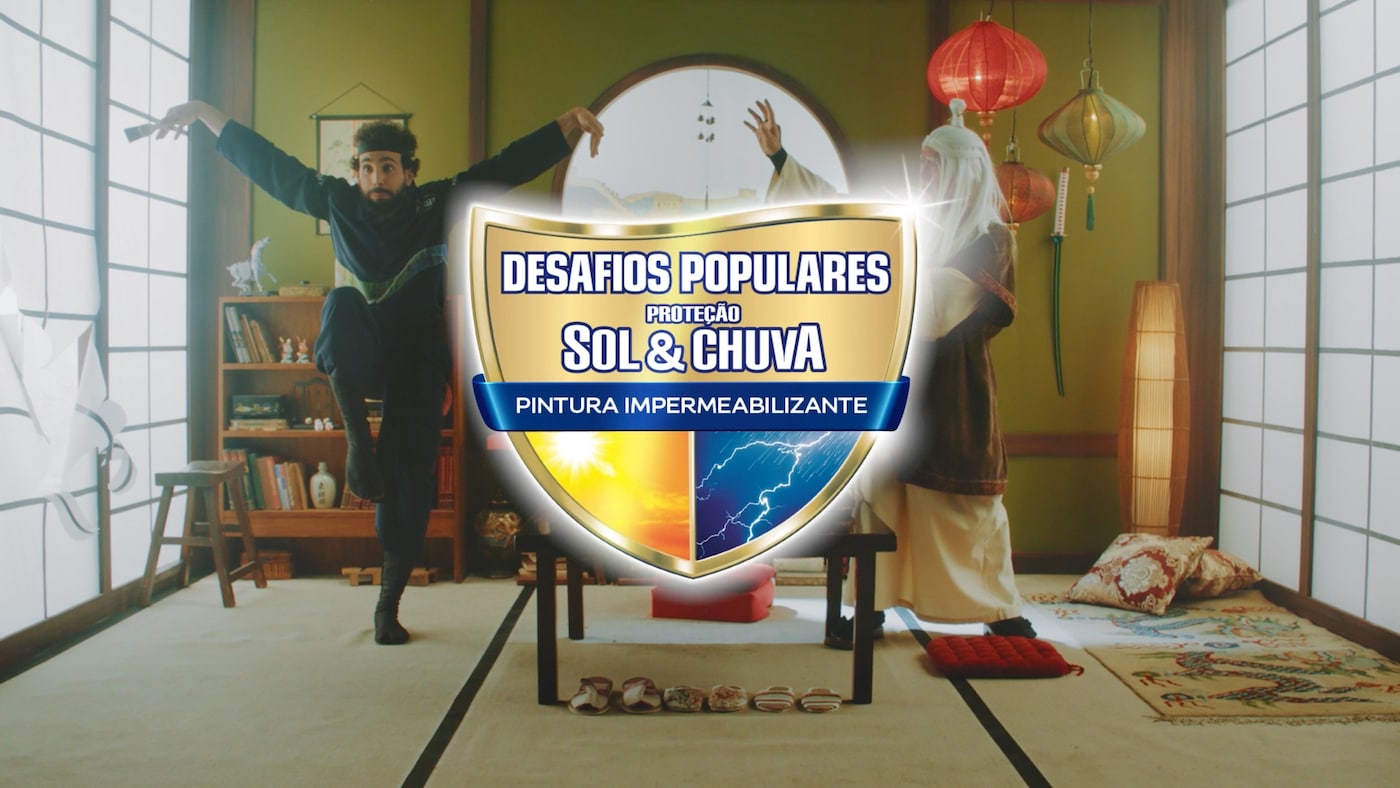 Desafio populares proteção Sol & Chuva Pintura Impermeabilizante.