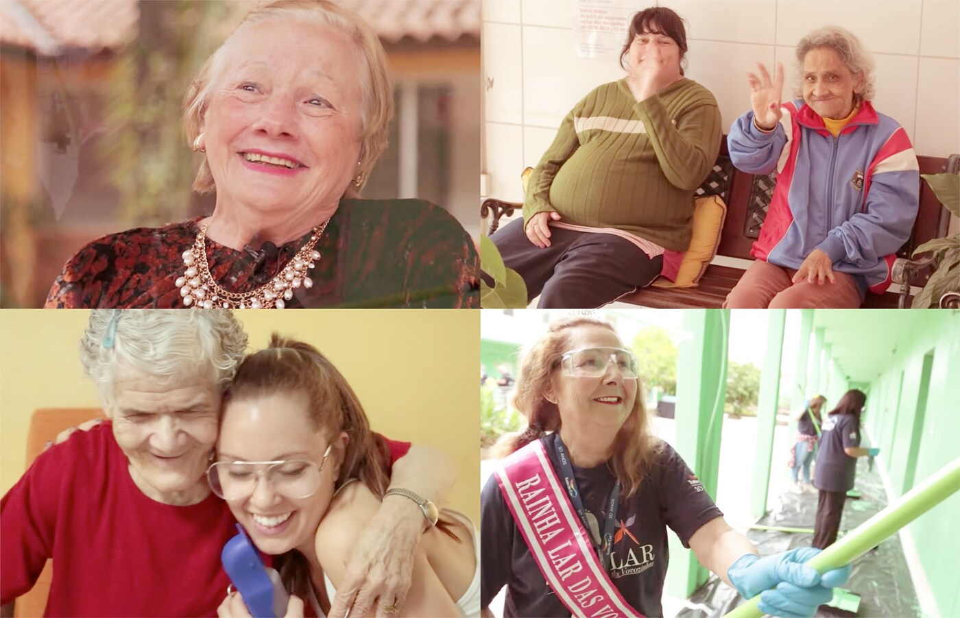 Tudo de Cor, da Coral, o Lar das Vovozinhas, que abriga mais de 160 senhoras em Santa Maria (RS)