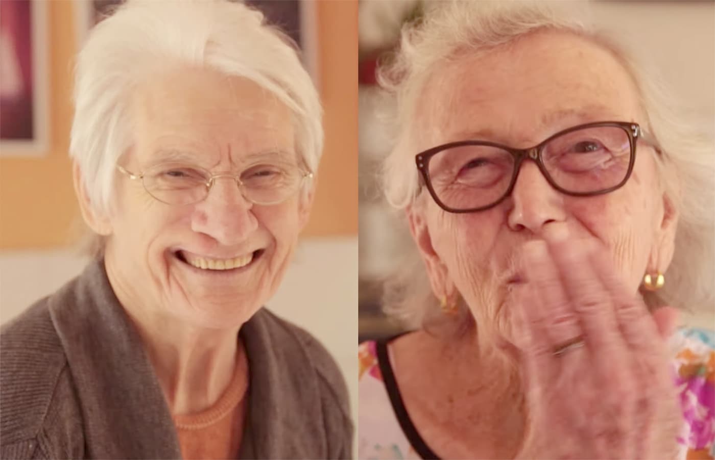 Duas senhoras. Em tempos de pandemia, surgiu a ideia: que tal ajudar o Lar das Vovozinhas nesse período de isolamento social?