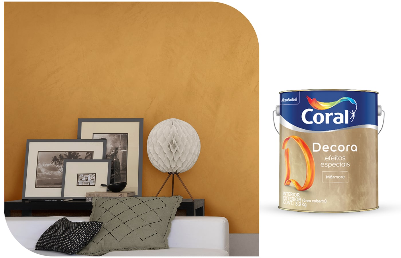 CORAL | Efeito Mármore