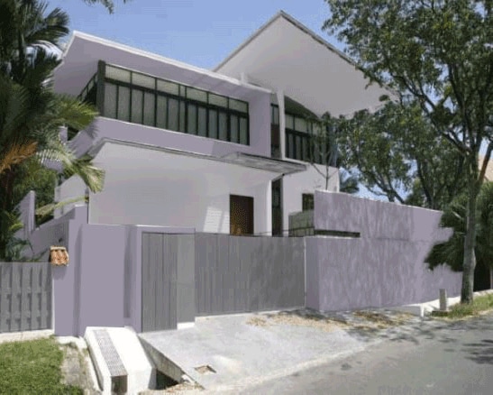 Dicas de combinações em tons de roxo e lilás para a fachada de sua casa