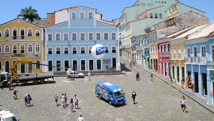 O Brasil está ganhando novas cores