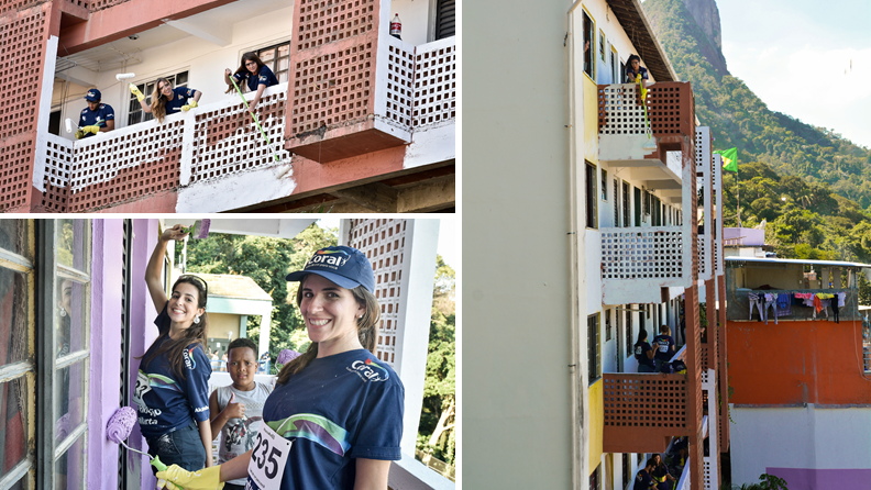 O Brasil está ganhando novas cores.