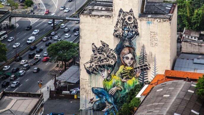 O Brasil está ganhando novas cores.