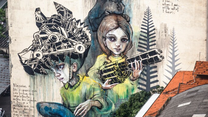 O Brasil está ganhando novas cores.